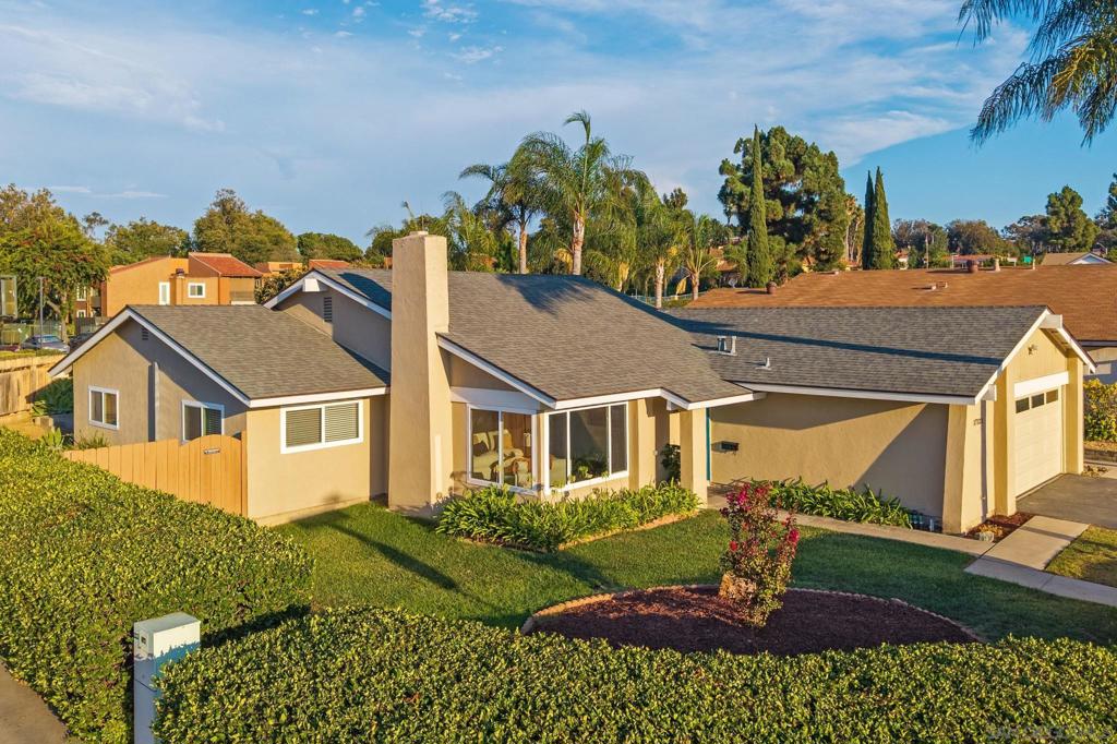 Beautifully updated 4 bed/2ba home in the heart of Rancho Bernardo in the sought after Westwood Neighborhood! Near 4S Ranch,Lake Hodges and top rated Poway Unified Schools! Move-in ready! Almost 1700 sq ft and on a .16acre corner lot! Professionally staged! Freshly painted interior, updated kitchen with quartz kitchen counters, stainless appliances, dual pane windows, new central A/C , new smart thermostat and new luxury vinyl flooring. Open light and bright concept that flows, plus four generous bedrooms and a tranquil large backyard. Enjoy exclusive Westwood club amenities offering fitness center, pools, parks, tennis courts and playgrounds! Quiet cul-de-sac location! Corner Lot! Cozy fireplace for those chilly evenings! New blinds in all bedrooms, brand new primary bath vanity, sink faucet and medicine cabinet, mirrors and lighting. New mirror in hall bath and newer ceiling fans in all bedrooms. Enjoy amazing schools! Westwood Elementary School, Bernardo Heights Middle school and Rancho Bernardo High School. Easy Commuting to Downtown San Diego, Beaches and other key areas! Explore Lake Hodges (approx. 5 miles away)hiking, biking and scenic views. Rancho Bernardo Community Park only 2 miles away! Only a few blocks away from Park and Ride.