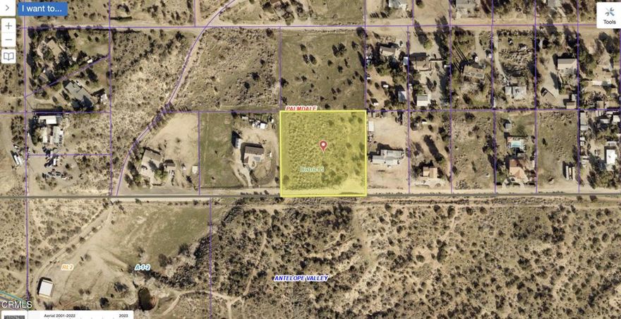 Rare opportunity in the City of Palmdale - 2 acres zoned for horses and some livestock, offering excellent potential for a custom residence, equestrian use, or small ranch. The property is conveniently located near the 14 Freeway entrance, providing quick access for commuters, and is just minutes from major shopping centers, schools, and city services. Access is available from Pearblossom Highway. Larger parcels within Palmdale city limits are limited, making this a unique find for buyers seeking both space and convenience.