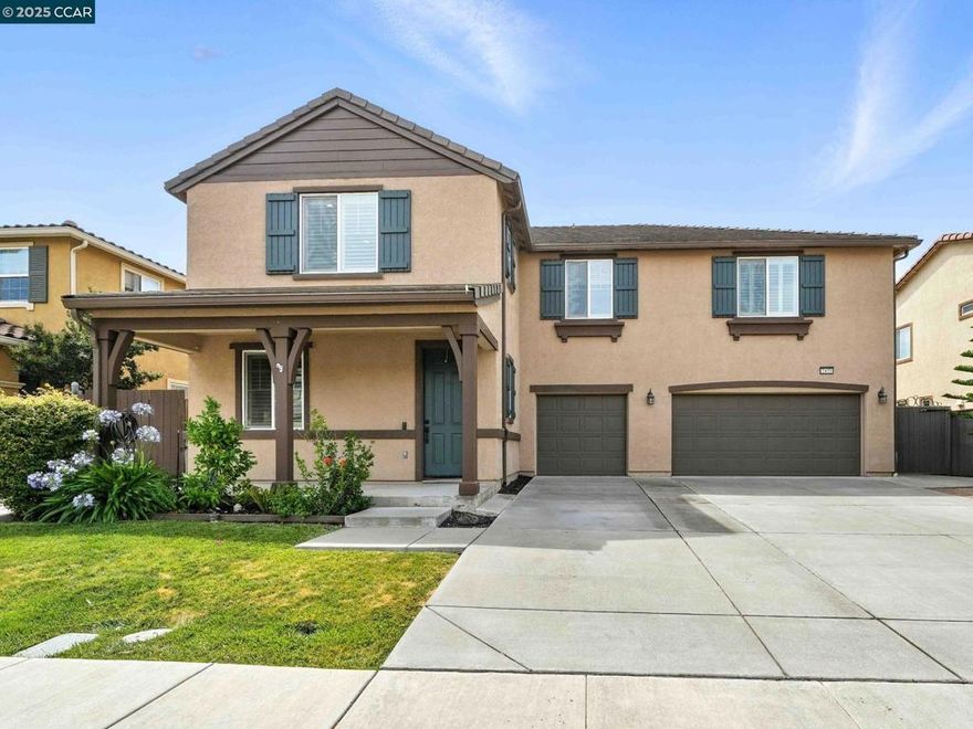 Welcome to 2433 Sanders Lane in Fairfield’s desirable Gold Ridge subdivision! This spacious 3,333 sq ft home offers luxury living with 4 bedrooms, 3 bathrooms, and a rare 4-car garage. The heart of the home features an open-concept kitchen and living space, ideal for entertaining. Step into your backyard oasis with a solar-heated pool—perfect for relaxing on warm California days. The paid-off solar system and two Tesla Powerwalls ensure energy efficiency and peace of mind, along with an EV charger for your electric vehicle. The expansive primary suite boasts a walk-in closet so large it feels like its own bedroom. Located near parks, shopping, and top commuter routes, this home combines comfort, technology, and convenience. Don’t miss this one-of-a-kind opportunity!