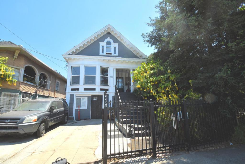 Welcome to a wonderful opportunity to own this wonderful Victorian home on the Oakland/Emeryville border offering 4 Bedroom 3 baths, 2 kitchens for possible ADU or Rental unit. Home has over 2000 sq feet of finished living space including the upstairs and the basement (garage has been converted) the upstairs and the basement have been finished without the benefit of a permit. Conveniently located near Berkeley Bowl, Townhouse, Wondrous Brewing, and Cafe Colucci, you're also close to Stanford Health Care, Kaiser Permanente, and major commuter options including BART and freeway access. This North Oakland gem offers comfort and convenience, in a vibrant neighborhood. Seller will carry financing for investors with 35% down!