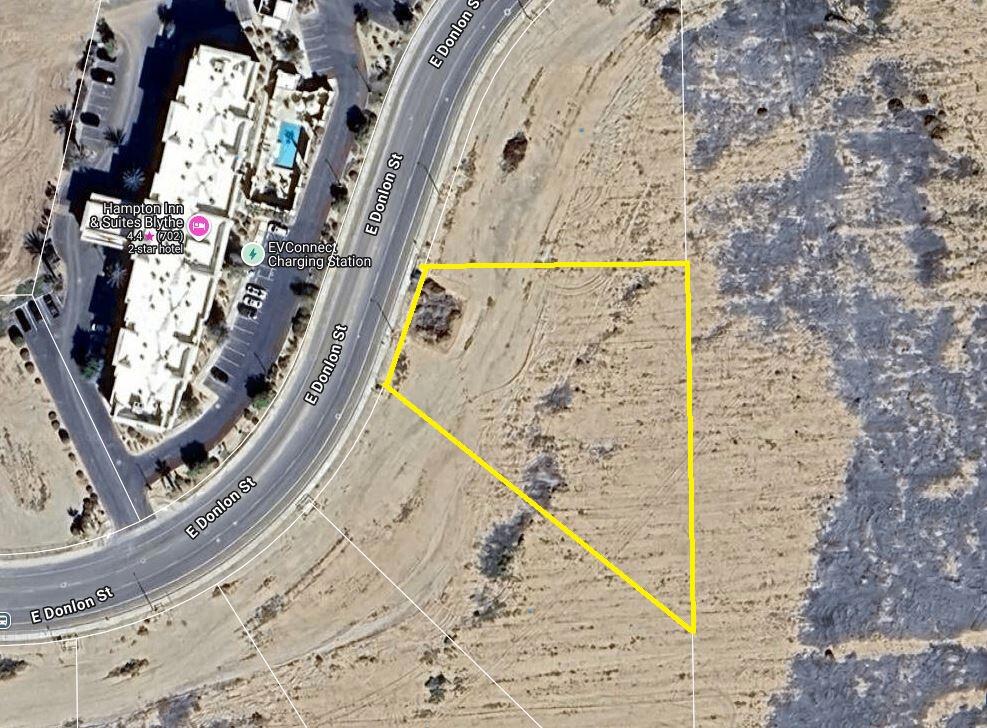 Positioned at the first main offramp entering California from the westbound I-10 Freeway, this unique commercial opportunity offers unmatched visibility and access. Near an established hotel, this spacious lot-- approximately 1.08 acres -- is ready to host your next business venture. With utilities available and General Commercial zoning in place, this parcel is primed for development.Capture the constant flow of traffic from one of the busiest interstate routes in the country. This is the last major stop before crossing into Arizona, making it a strategic location for retail, dining, or service-based businesses. Drivers can spot your signage directly from the freeway, and convenient access ensures you're not just seen--you're reached.