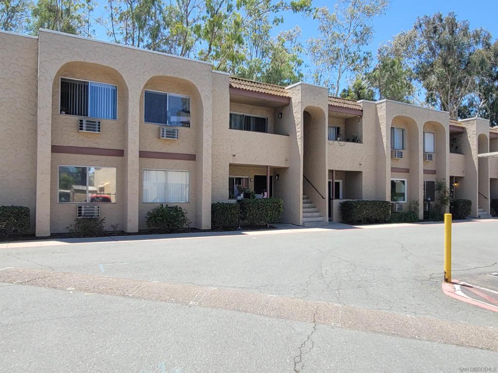 Welcome home to this freshly updated unit in a quiet, gated hillside community. Unit features new wood shaker cabinets and matched quartz counters in the kitchen and baths with a stainless appliance package including new range, microwave, and dishwasher. Large format ceiling-height tile in both baths with a high gloss finish for low maintenance, new water heater with increased capacity, and durable, waterproof vinyl plank tile throughout. Unit features a private balcony with peek views of Mt. Helix, covered assigned parking space right outside the front door plus a second uncovered space. Complex has large, modern laundry, pool, exercise room, gated access, and some of the lowest HOA fees in town. Freeway access, shopping, and dining all just a few blocks away, this property is a perfect starter home or turnkey investment!
