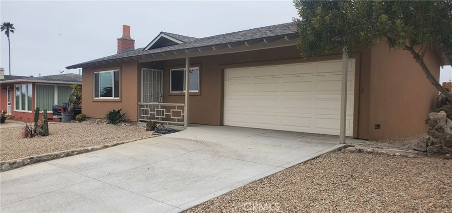 THE HOUSE HAS BEEN EXTENSIVELY RENOVATED UPGRADED KITCHEN AND BATHROOM, NEWLY REPAINTED INTERIOR, NEW VINYL FLOORING, NEW WINDOWS, NEW ROOF, REPLASTERED AND PAINTED, NEW LANDSCAPING, NEW DRIVEWAY AND NEW FENCING IN REAR.  WITHIN WALKING DISTANCE TO OCEANO BEACH.