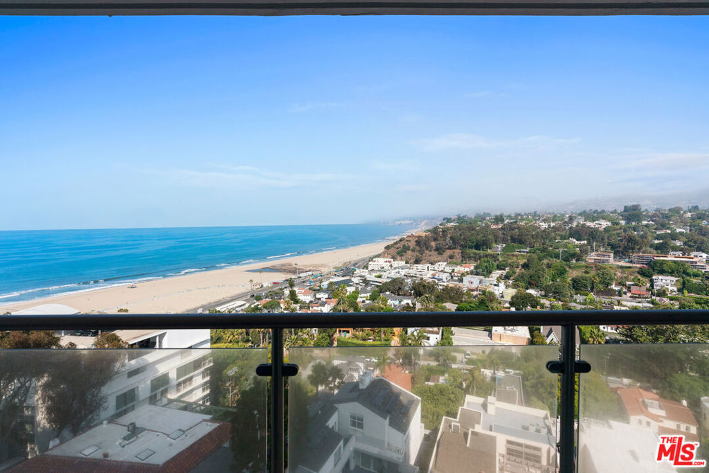 Experience the very best of Santa Monica from this 9th-floor residence, offering unobstructed views over Rustic Canyon to the Pacific Ocean, Malibu coastline, and Santa Monica Mountains. Floor-to-ceiling windows frame spectacular sunsets, filling the home with natural light and an ever-changing backdrop of color.With 1,566 sq ft, this 3-bedroom, 2.5-bath unit features a darker, sophisticated color palette and stainless steel appliances. The third bedroom is ideal as a home office, with inspiring views of the ocean and mountains. Ocean Towers pampers residents with premium amenities, including a heated pool, spa, fully equipped fitness center with sauna, meeting room, 24-hour concierge, security, cameras, and valet parking elevate the convenience and comfort of this luxury experience.Just moments from Santa Monica Beach, you'll enjoy direct access to year-round outdoor activities, volleyball courts, scenic bike paths, lush parks, and romantic oceanfront strolls. Indulge in the area's finest shopping and dining along Montana Avenue, Third Street Promenade, and Ocean Avenue all just moments away.