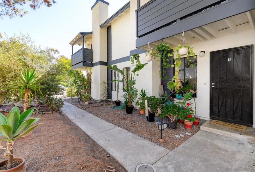 Perfect opportunity to own and make it your own. Lovely townhome community located minutes from Westfield Bonita Plaza Mall and CA-54. Get anywhere fast! This 2 bedroom, 2.5 bath had been a rental for many years and is now available to make it your own. Home features a large living room with a lovely fireplace, kitchen overlooking the back patio, separate dining room, a 1/2 bath, and full size laundry room, all downstairs. Dual master bedrooms upstairs - take your pick which you prefer, with or without a balcony! Parking includes a 1 car detached garage, plus 1 additional assigned space. Complex also features a lovely swimming pool and play area. Perfect starter home or rental. Do not wait!