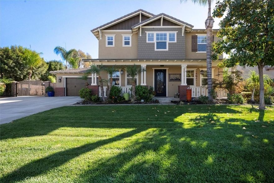 Discover the art of California living at 12693 Sierra Creek Dr, where resort-style comfort meets entertainer sophistication. This Modern Craftsman masterpiece, built by Standard Pacific Homes, offers 5 bedrooms, 4 baths, and 3,737 square feet of thoughtfully designed living space on a generous 15,246 square foot lot in the sought-after Sierra Heights community.



Step through the grand entry into light-filled spaces with soaring ceilings, an elegant wrought-iron staircase, and a gourmet kitchen featuring granite countertops, rich wood cabinetry, stainless steel appliances, and a center island that opens to the spacious family room.

Designed for effortless entertaining, this home includes a dedicated pool-table game room, inviting dining and living areas, and direct access to a private backyard oasis that feels like a true resort.



Enjoy the sparkling pool with a dolphin-inspired waterfall, an above-ground spa, mini turf putting and golf area, RV parking, and lush landscaping adorned with mature lime and lemon trees—perfect for relaxing summer evenings and memorable gatherings.

The main-level bedroom with full bath offers convenience for guests or multi-generational living. Upstairs, a versatile loft provides the ideal space for a media area, home office, or playroom. The primary suite serves as a luxurious retreat with two walk-in closets, a spa-inspired bath with soaking tub, dual vanities, and a serene ambiance ideal for unwinding.



Additional highlights include energy-efficient solar, a 4-car tandem garage, and access to a private neighborhood park—all within close proximity to top-rated schools, shopping, and local amenities. 



Experience the perfect balance of luxury, leisure, and lifestyle — welcome home to Sierra Heights!