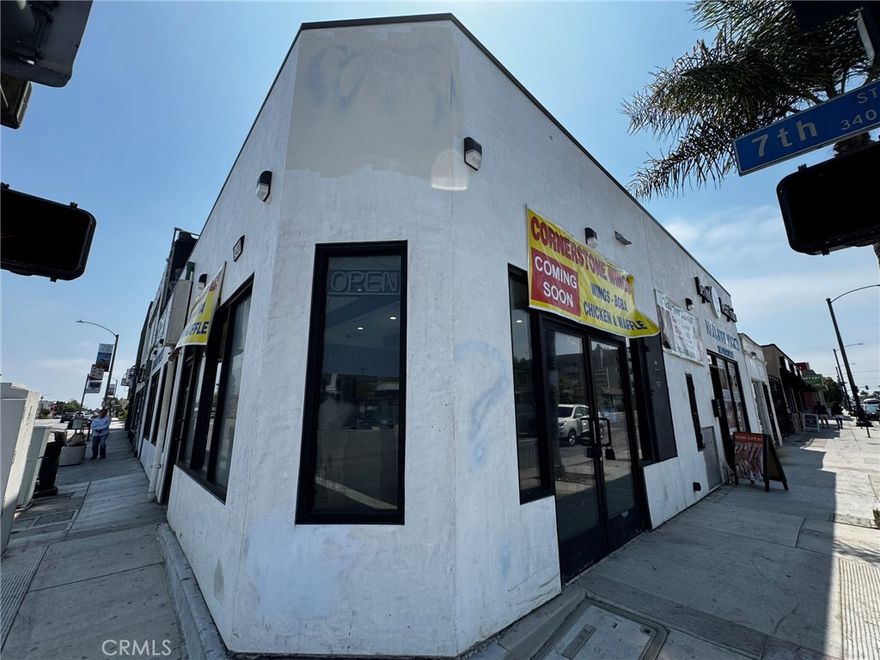 Offered at $949,000, this is a rare opportunity for an owner-user or investor to own prime commercial real estate in Long Beach. The property features a newly built-out restaurant with nearly $200,000 invested in improvements, fully permitted and ready to operate. In addition, a long-established nail salon provides steady rental income for added security.

Situated at the high-visibility corner of Redondo Avenue and 7th Street, one of Long Beach’s busiest intersections, the property offers 1,800 rentable square feet with strong foot traffic and walkable access. Located just one mile north of Cal State Long Beach, the area is home to over 57,000 residents within a one-mile radius, boasting an average household income near $100,000 and home values above $950,000.