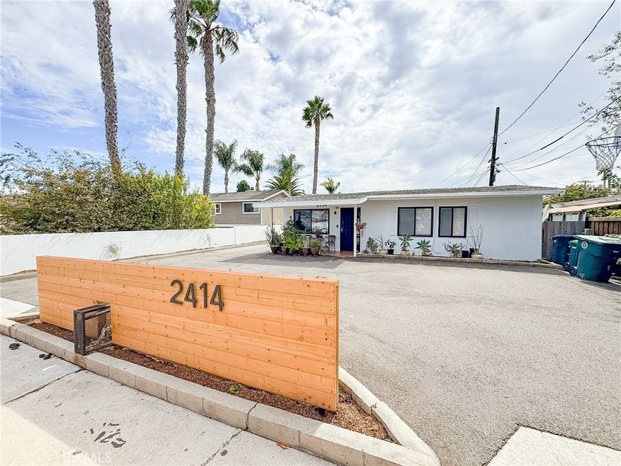 We are pleased to present 2414–2422 Santa Ana Avenue, a fully renovated five-unit property located in the heart of Eastside Costa Mesa, right on the edge of Newport Beach. This rare, generational investment features five detached, bungalow-style 3-bedroom homes—each offering the privacy and comfort of a single-family residence with the operational simplicity of a multifamily asset. Sited on an expansive 17,038 square foot lot, the property includes four 3-bedroom, 1-bath units—three with enclosed garages—and one 3-bedroom, 2-bath unit with a large private yard. Originally built in 1952 and completely renovated and stabilized in 2025, the owner spared no expense in the updates. Each unit showcases brand-new appliances, granite or quartz countertops, stylish wood laminate flooring, and in-unit washer and dryers. With a cohesive aesthetic and market-rate rents in place, the property is 100% occupied and offers immediate, strong cash flow. Ideally situated near 17th Street’s shops and restaurants, the Upper Newport Back Bay, top-rated public schools, and major freeways, this location is one of the most desirable in Orange County. Additionally, the property is adjacent to Newport Boulevard’s Measure K corridor, which is poised for significant future redevelopment. Offering turnkey condition, prime location, and long-term upside, 2414–2422 Santa Ana Ave is a truly exceptional investment opportunity in ahigh-demand coastal market.