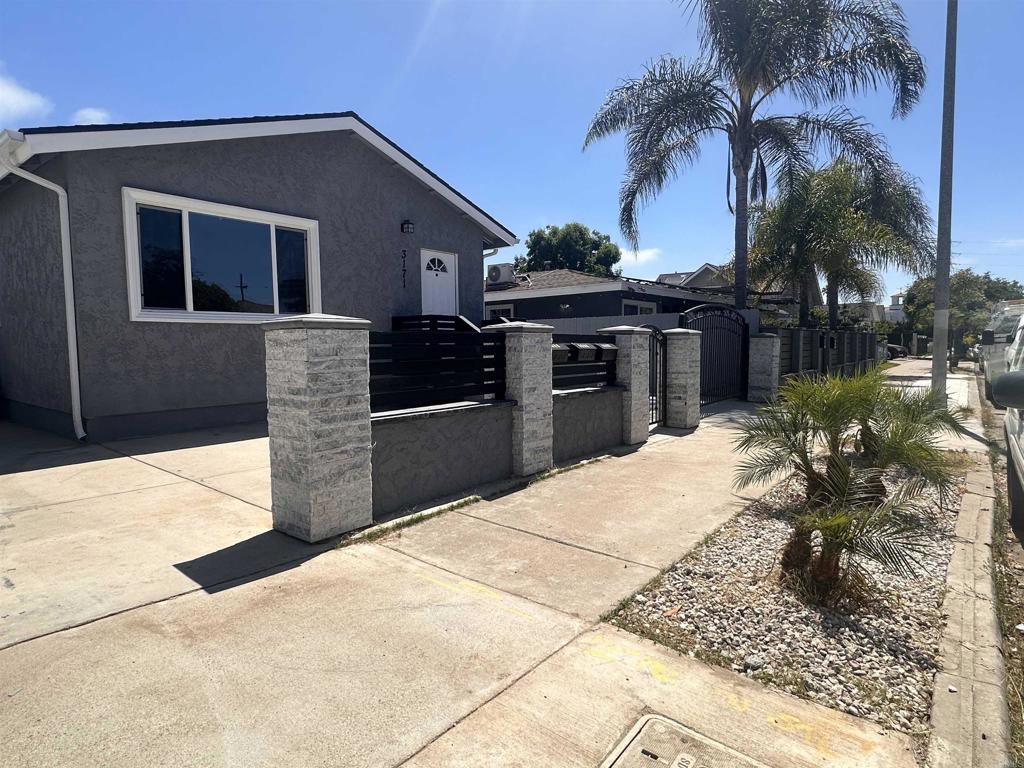 Conveniently located just minutes away from Downtown San Diego! Turn-key, easy maintenance with minimal landlord responsibility. Situated on a 7,327 lot, This beautiful property consists of 3 private units. The detached home boasts 3/2 with a large open layout. The duplex, consist of 2 bedroom, 1 bathroom, all single-level. Each unit has its own private fully fenced yard, laundry, separate entry with alley access, and parking, Brand New Solar for duplex. Each home feels like it's own and private. Modern upscale finishes are sure to impress, SS appliances, quartz counters, soft close drawers, designer fixtures and new paint and flooring throughout. Each unit has HVAC, water heater, gas appliances, and BBQ has a gas line connection for easy use. Shared City water, each has own gas, electric meter. Live in one and rent the others as STR allowing you to be in tier 2 STR regulations, no lottery required. Substantial Upside in Rental Income. Perfect location for traveling nurses, corporate housing, students, and short term. Don't miss out on this great, already established investment opportunity!