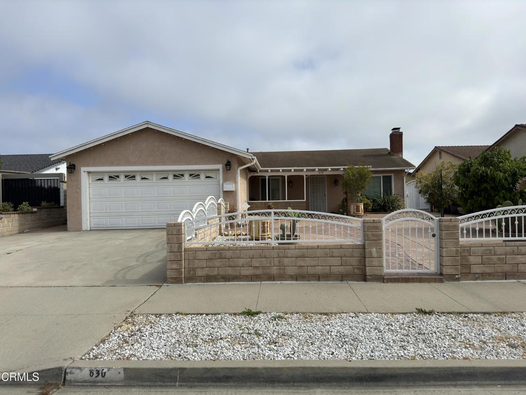 *PLEASE DO NOT DISTURB CURRENT TENANT*Welcome home to this spacious 3 bedroom, 2 bathroom home located in North Oxnard. This single-story home offers over 1300 sq. ft of living space with fresh interior paint, recessed lighting and vinyl wood plank flooring throughout - no carpet!Enjoy cozying up in the living room next to the red brick fireplace (gas), while enjoying the views of your front yard. Next to the living room is the dining room which opens up to your kitchen. The open kitchen features tile flooring, granite counter tops, stainless steel appliances including a gas range, dishwasher, microwave and refrigerator. There is direct access to your backyard with custom stamped concrete - low maintenance and fully fenced!The primary bedroom features spacious closet space and leads you directly to the bonus room, which can either be an attached office or walk in closet. The bonus room is surrounded with windows and views of your backyard.All bedrooms include built-in shelving in the closets and ceiling fans to keep you cool on the warmer days. The laundry room includes a washer, dryer and utility sink.Enjoy the mature fruit trees throughout the property. Both the front and backyard are fully fenced!This home is located within walking distance to both the Orchard Park and Sierra Linda Park or a short drive to the Lemon Grove Plaza & Vineyard Plaza.Other Notable Features: Washer, dryer, and refrigerator included! Sorry no garage! Completely fenced backyard! No pets. No smoking please!