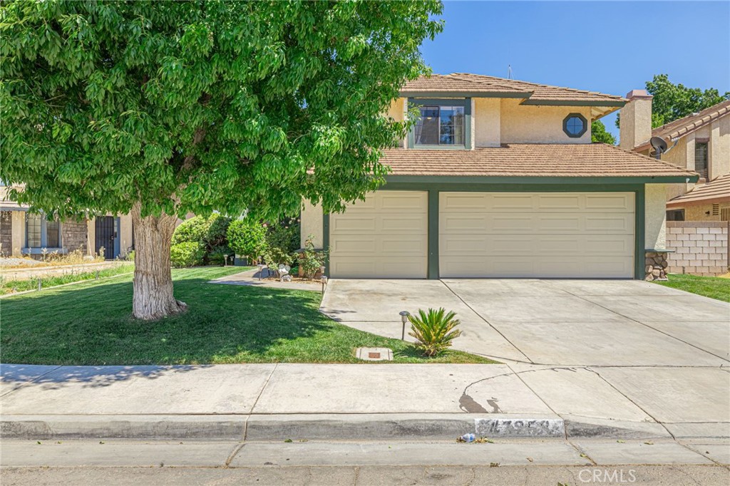 Spacious & Well-Maintained 4-Bedroom Home – A Must See!
This beautifully maintained 4-bedroom home offers a convenient guest room/office and full bathroom downstairs. This charming home is located in a quiet Westside community that backs up to the scenic Prime Desert Woodland Preserve. With a great curb appeal, open living space, and stunning views, this home is ready to impress.
Step inside to find an open living and dining room that sets the tone for comfort and style. The upstairs primary bedroom features a private ensuite with dual sinks, a soaking tub, a separate shower, and dual closets. Two additional spacious bedrooms upstairs. Laminate flooring throughout creates a seamless flow.
The updated kitchen offers a pantry and extra storage cabinets, opening to the family room with a cozy fireplace and a view of the backyard.
The backyard is perfect for entertaining, with low-maintenance upgraded turf, manicured landscaping, and a cemented side yard. An indoor laundry room with storage cabinets for added convenience. Property is centrally located just minutes away from Antelope Valley College, schools, shopping centers, freeways, and so much more! This is the perfect blend of comfort, functionality, and convenience—ready for you to move in and make it yours!