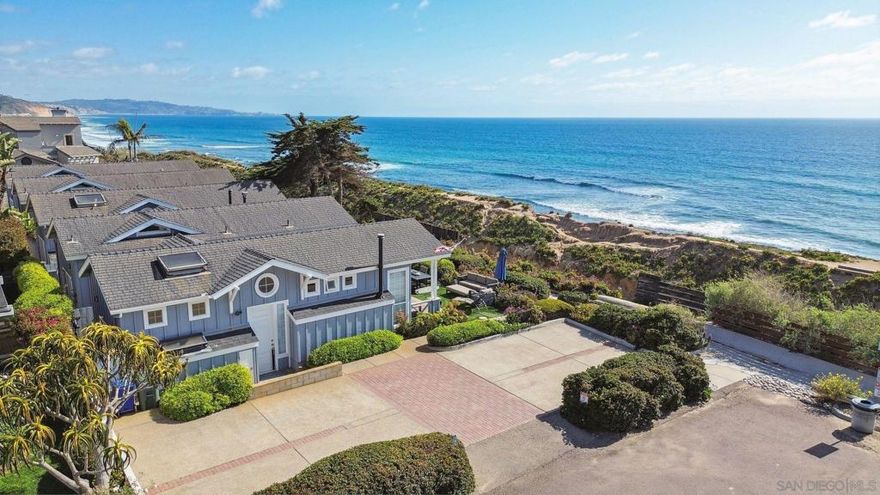 A Once-in-a-Lifetime Opportunity to purchase the 5 Iconic & Legendary Cottages of Del Mar (est 1886).  For the first in decades, a truly extraordinary multi-unit property is being offered in Del Mar – and it is nothing short of Legendary.  Located in a Super Prime, Iconic Oceanfront setting, this rare offering features Five (5) Luxury Cottages perched atop over 180 Feet of Dramatic Bluff Frontage.  Originally built in the 1880’s, these historic cottages are a treasured piece of Del Mar’s storied past.  Each of the 5 residences have a charming coastal vibe perfect floorplan as a one-bedroom loft layout, approximately 700 square feet in size, blending timeless character with Breathtaking Ocean Views.  Opportunities like this – to own multiple Oceanfront units on one of Del Mar’s most coveted stretches of coastline – simply do not come around.  Whether you preserve their historic charm or create a new legacy, this is a Once-in-a-Generation Chance to secure a remarkable piece of Southern California’s Coastal History.