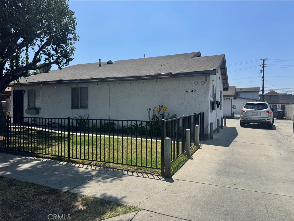 A very unique property to buy to live in one, and rent out the other three. Each unit is spacious with a 2-car attached garage. Each property has separate water, gas, and electricity meters. Rear units are 2-story with two baths and private backyards. Plenty of parking on the property also
