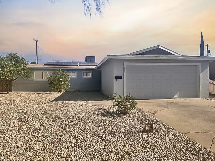 Welcome to your move-in ready home in Los Banos! This beautifully refreshed 3-bedroom, 2-bath residence offers 1,220 sq ft of bright and open living space on a spacious 6,137 sq ft lot. Recent updates include fresh interior and exterior paint, new carpet in all bedrooms, and a sleek stainless steel stove in the kitchenmaking it truly turn-key. Built in 1964, this home combines timeless charm with modern upgrades for comfortable living. The leased solar system (SunRun) adds energy efficiency, while the convenient location makes this home an excellent choice for buyers seeking style, comfort, and value.