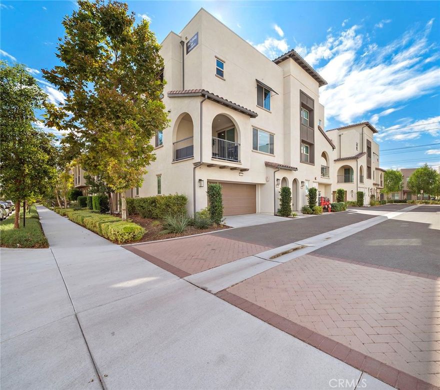 ***FORMER BUILDER’S MODEL HOME*** Corner Unit in The Preserve at Chino is Move-In Ready! As you step into this BEAUTIFULLY maintained former model home, where modern design meets everyday comfort. With THREE-spacious bedrooms and TWO FULL and HALF-bathrooms, this home offers an inviting open-concept floor plan enhanced by abundant natural light and HIGH END UPGRADES throughout. The Master Suite is a true retreat, featuring a generous walk-in closet. The upgraded kitchen is thoughtfully designed with stainless steel appliances, quartz countertops, upgraded glass cabinetry, a custom tile backsplash, and elegant pendant lighting over the island. A large walk-in pantry with a glass door provides both function and style, while an REVERSE OSMOSIS water filtration system ensures fresh, clean drinking water. Recessed lighting throughout the home, many with dimmer options, creates the perfect ambiance for any occasion. Step out onto the welcoming balcony, a perfect extension of your living space for gatherings or quiet retreats. The powder room has been upgraded with decorative designer tile wall, adding a touch of sophistication. Smart home features and an integrated AI system provide modern convenience at your fingertips .Finishes include luxury vinyl plank flooring, upgraded Berber carpet, and custom paint, blending durability with style. Rare  EXTRA EXTENDED OVERSIZED TWO-car garage with epoxy flooring, built-in storage racks, and EV hookup ready. SECURITY SYSTEM is pre-wired for added peace of mind. ***OWNED SOLAR PANELS – FULLY PAID OFF*** dramatically lowering energy costs and adding incredible long-term value! Nestled in the sought-after master-planned community of The Preserve at Chino, this home gives you access to not one, but three resort-style clubhouses – the Park House, Garden House, and Meadow House. Enjoy sparkling pools and spas, a private theater, state-of-the-art fitness center, business center, event spaces, BBQ and picnic areas, as well as tennis, basketball, pickle ball, even a baseball field AND MORE. The neighborhood is filled with parks, trails, and playgrounds, making it perfect for outdoor enjoyment.