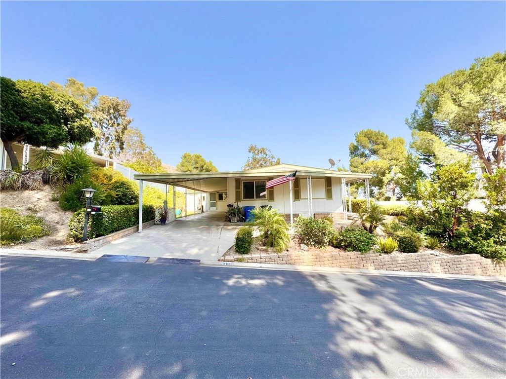 Tucked away at the end of a quiet cul-de-sac in the sought-after Mountain Shadows community, this charming 2-bedroom, 2-bathroom home offers unmatched privacy and stunning foothill views.
A detached bonus room provides flexible space for guests, hobbies, or even a potential third bedroom. Inside, you’ll find a bright eat-in kitchen, an open layout, and a wrap-around porch—perfect for both relaxing and entertaining.
Additional highlights include a grassy backyard, a private storage unit, and parking for up to four vehicles.
Enjoy peace of mind with 24-hour guard service and the security of a gated entrance in this exclusive 55+ community.
This is peaceful senior living at its best.