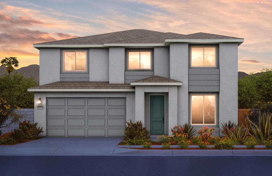 Warm and welcoming 5-bedroom home with 3 baths, cozy den and fun-filled loft -Chef's Kitchen-Stainless Steel Refrigerator-Granite Countertops-Extended Vinyl Flooring-Add'l Prewires for Ceiling Fans-Garage Service Door