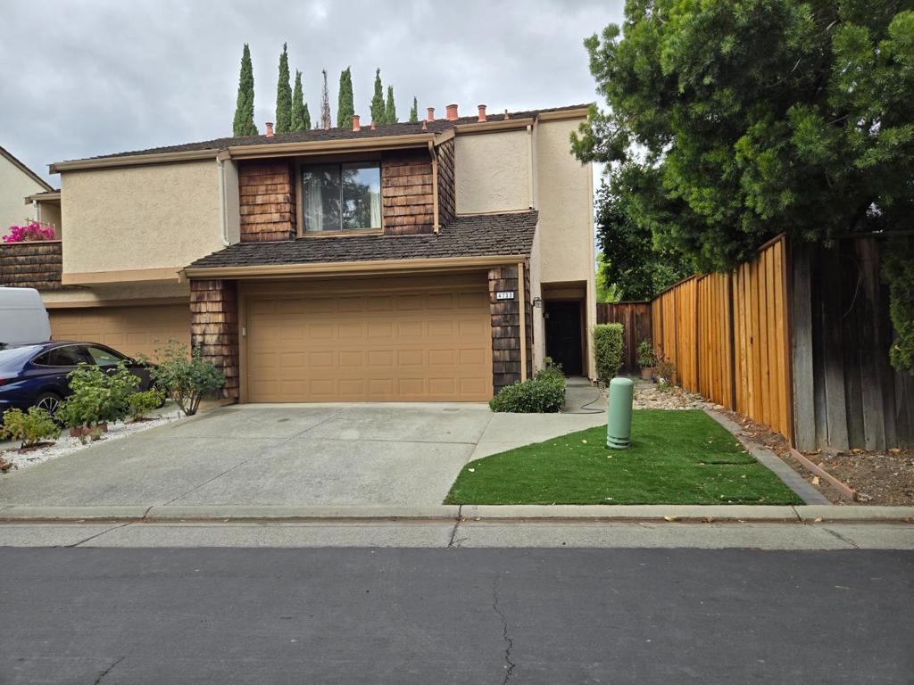 Look at this lovely 3 Br 2.5 Ba home with Cupertino schools, convenient to everything and very safe. Open kitchen with breakfast bar and stainless steel appliances. The living area Ceiling is vaulted. Bright dining area overlooking the private backyard and patio. Laundry room inside, well-organized pantry. The primary suite with vaulted ceiling and ensuite bathroom is so lovely. 2nd & 3rd bedrooms share bathrooms conveniently. Attached two car garage connected to the kitchen. Plenty of guest parking lots. This attached single-family home community has very low HOA due-$142 per month. Peacefully nestled within short walking distance of parks and shops. Convenient commute location with proximity to freeways and expressways. Great Cupertino schools: Eisenhower Elementary, Hyde Middle and Cupertino High. Don't miss this beautiful home with an attractive price. Hurry up!
