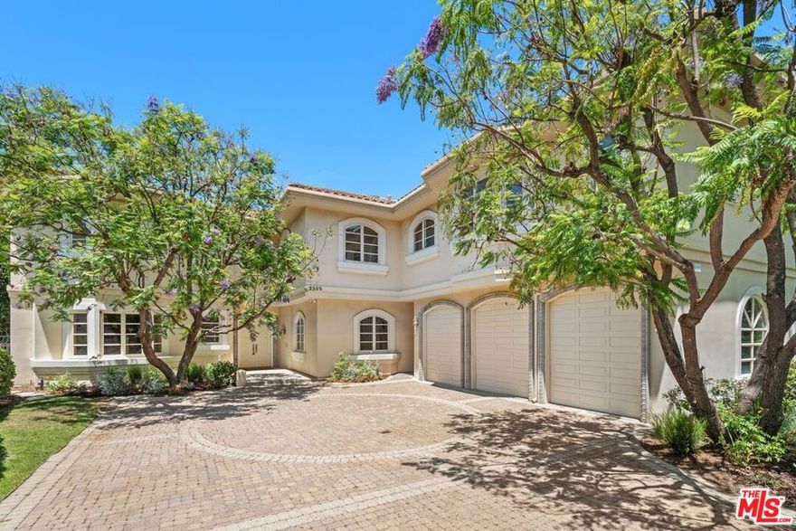 Nestled within the prestigious guard-gated enclave of Bel Air Crest, this elegant Mediterranean estate at 2293 Stratford Circle offers refined living in one of Bel-Air's most sought-after communities. Behind double gates and perched on a tranquil street, this meticulously maintained residence spans approximately 7,559 square feet, offering 6 bedrooms, 9 bathrooms, and a grand layout designed for both everyday comfort and sophisticated entertaining.From the moment you step through the formal entry, you're welcomed into a home of timeless scale and proportion. Soaring ceilings, sweeping staircases, and expansive living spaces reflect a blend of classic architecture and thoughtful updates. The formal living room features a stately fireplace and French doors that open to a lushly landscaped courtyard. Adjacent is a gracious formal dining room ideal for hosting intimate dinners or grand celebrations.The gourmet kitchen is appointed with custom cabinetry, a center island with prep sink, top-of-the-line appliances, and a generous breakfast area. Flowing seamlessly from the kitchen is a spacious family room with fireplace and wet bar, opening to the rear grounds-creating the perfect indoor-outdoor living experience.The luxurious primary suite occupies its own wing, offering a private retreat with sitting area, dual walk-in closets, and a spa-inspired bath featuring double vanities, a soaking tub, and a glass-enclosed shower. Five additional en-suite bedrooms, including one on the main level, provide flexible living for family, guests, or staff. A private library/office, upper-level lounge or media area, and a separate maid's quarters with bath enhance the home's functionality.Outdoors, the property is an entertainer's dream. The rear yard has just undergone a full refresh and features a newly resurfaced pool and spa, a restored fountain, and multiple seating areas surrounded by mature trees and vibrant landscaping. This peaceful oasis offers the ultimate in privacy, beauty, and California luxury living. Additional highlights include: Freshly painted interior and exterior, 3-car garage with direct entry, smart home upgrades, ample storage throughout, located on a prime 19,359 sq ft lot. Bel Air Crest is one of the few gated communities in Bel-Air offering resort-style amenities including 24-hour security, clubhouse, gym, tennis courts, basketball court, putting green, and playground, all just moments from Beverly Hills, Brentwood, UCLA, and the Westside's finest dining, shopping, and schools. This is an exceptional opportunity to own a luxury estate in the heart of Bel-Air.