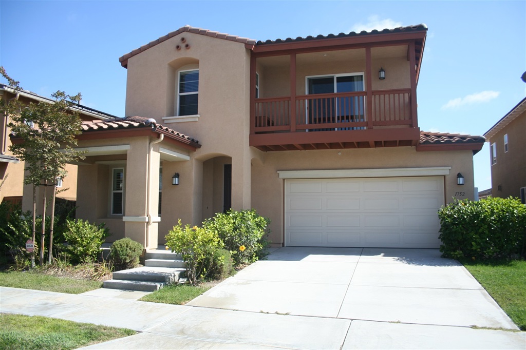 Remarkably maintained and solar equipped home built in 2012. Very large and spacious 5BR/3BA home. Currently utilized as a 3 bedroom with 4th and 5th bedrooms used as a downstairs office and huge 2nd story bonus room w/ balcony. Upgraded with an open concept, Formal Dining, Family/Great Room, Kitchen w/ granite island and countertops w/ upgraded cabinets. A/C & Plantation Shutters, stamped concrete and a well maintained backyard. Workshop in an additional .5 garage! Neighborhoods: Otay Ranch Complex Features: ,,,, Equipment: Dryer,Garage Door Opener, Range/Oven, Washer Other Fees: 0 Sewer: Sewer Connected Topography: LL
