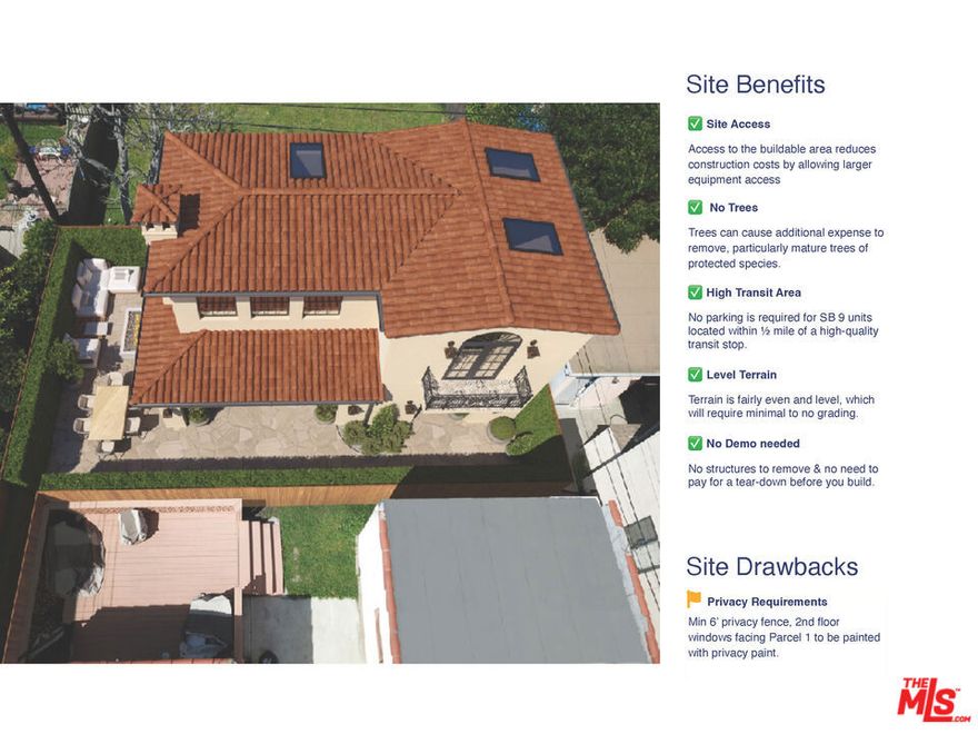 Unique opportunity to build 1-2 units (by-right - fully entitled) in hot Morningside area of Inglewood.     Invest in this booming area alongside billions of dollars of new development activity - SOFI Stadium, Intuit Dome, and the Kia Forum. Vacant lot entitled for either a single-family home (SFR) + and ADU or two-unit duplex (allows 2x800sqft units) 800 sq. ft projected to rent for up to $3,500, implying duplex rents of up to $7,000 per month. No off-street parking required, and no CEQA EIA or hearings required (ministerial approvals) Lots of upside potential, and a great opportunity to earn an outsized return.                      Build 2 x 800 sq ft duplex (1,600 sq. ft total) for ~$450k all-in, bringing total build (hard costs and soft costs) + land to $800,000 (we can refer you to a prefab builder ready to go at these prices). Imagine - a brand new construction duplex getting $6,000/month in rent for just $800,000 (that's about a 6.75% CAP rate!) - or flip it post-construction for $1.1mm+ Ask us how!                                                                                                     Buyer to verify all claims regarding development ability, future values, and income potential.