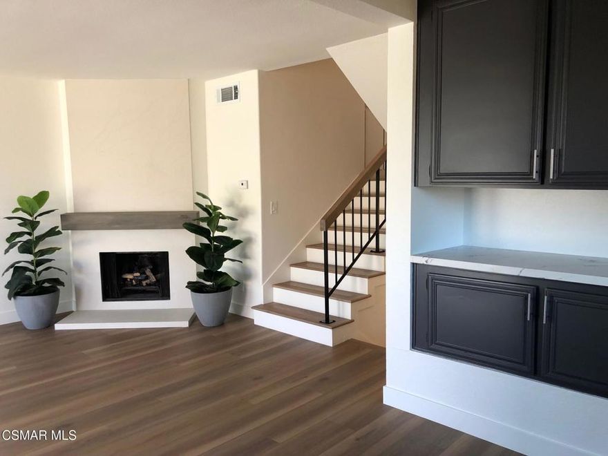 Completely Remodeled!  This beautiful 4 bedroom/2 bath home is situated in a great location on a private end unit.  This home has new flooring throughout, new kitchen, new bathrooms, new windows and doors, new electrical panel and newer HVAC.  Move in ready.  This stunning townhome is a must see!