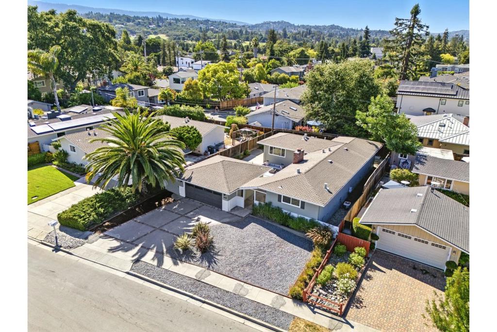 Recently Updated (2023) Four Bedroom Home This wonderful home is located near the Atherton-Woodside-Redwood City borders, away from through streets and only a short walk away from the Menlo Country Club & bikable to Stanford University. Its large private courtyard provides a delightful outdoor area for entertaining that welcomes guests to your home. Recent renovations were completed in 2023 and included new windows, furnace, and other underpinnings beyond the obvious modern and beautiful kitchen and bath fixtures and finishes. The large living and dining room looks out over the courtyard and features an open beam ceiling and cozy wood burning fireplace. The adjacent kitchen opens to the dining area through a wide passageway. Bedrooms are at the back of the house. It should be noted that the 4th bedroom is large enough to be a family room or office. Although located in an area intentionally designed as a tranquil residential location (bordered by Atherton & Woodside), a few cafes are a short walk away. A moderately long walk will get you to numerous shops and cafes. Stanford and Sand Hill Road firms are easily reached by bike. Main commute routes are easily accessible.