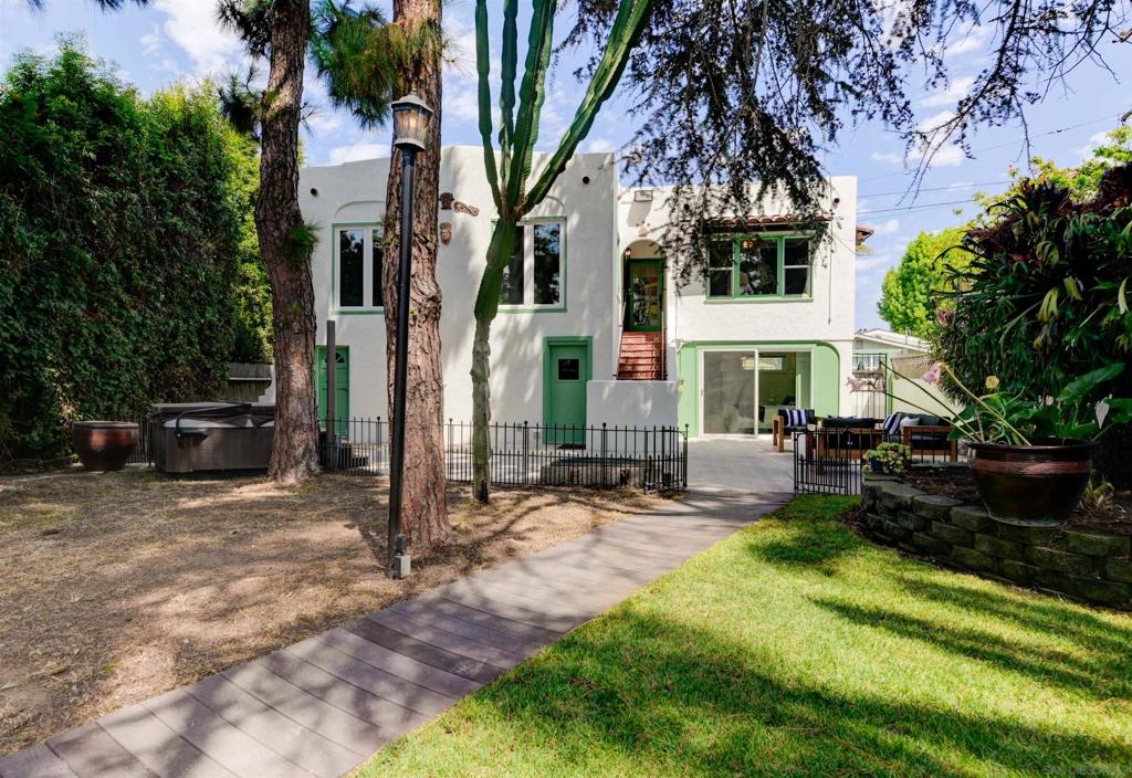 Welcome to 1406 W Pennsylvania Ave - a rare Mission Hills Retreat on large lot! Pet Friendly with Dual Suites, Hot Tub & Fully Fenced Private Yard- Discover this beautifully updated Mission Hills South gem - a perfect combination of privacy, comfort, and city convenience. Situated on nearly 7,000 sq. ft. of flat, fully fenced land, the yard is a peaceful oasis with lush landscaping, iconic California palm trees, exquisite pine trees, and a private hot tub. It's the perfect setting for entertaining, unwinding, or letting pets enjoy the outdoors at their leisure. Inside, the home offers two spacious primary bedroom retreats, each with its own full bathroom. A third versatile room provides the option of a guest bedroom, home office, or flex space tailored to your lifestyle. For added convenience, a full laundry room (washer and dryer included), makes day-to-day living effortless. The property also features a two-car garage with a freshly epoxied floor, along with a large custom shed - perfect for overflow storage, workout equipment or creative use. Recent upgrades include new kitchen flooring, modern lighting fixtures, and a refreshed landscaping design that enhances curb appeal. The home is offered unfurnished, however tenants have the unique option to purchase the current designer furnishings directly from the stagers at their set cost - a perfect move-in-ready opportunity. Located in the heart of sought-after Mission Hills, minutes from Little Italy, Hillcrest, and Downtown, this home delivers the San Diego lifestyle at its best - walkable, private, and pet friendly! HIGHLIGHTS: - Newly refreshed price: $6,395/month - Large, fully fenced + private yard (pets welcome!) - Landscaping included - Spacious full laundry room w/ washer + dryer included - Custom shed for storage, gym, or studio - Option to purchase staging furniture if desired - Central Mission Hills location, minutes to Little Italy, Balboa Park and Hillcrest Truly one of the most peaceful and charming yards and locations in Mission Hills, this home is an incredible offering in one of San Diego's most desirable neighborhoods. Please inquire to schedule a private showing. This home is designed for effortless living. Tenants handle standard utilities (gas, electric, water, and internet). Pets are welcome! I know the lot is a dream for four-legged friends! Owner will require a one-time pet fee of $500 at move-in. Thank you!!