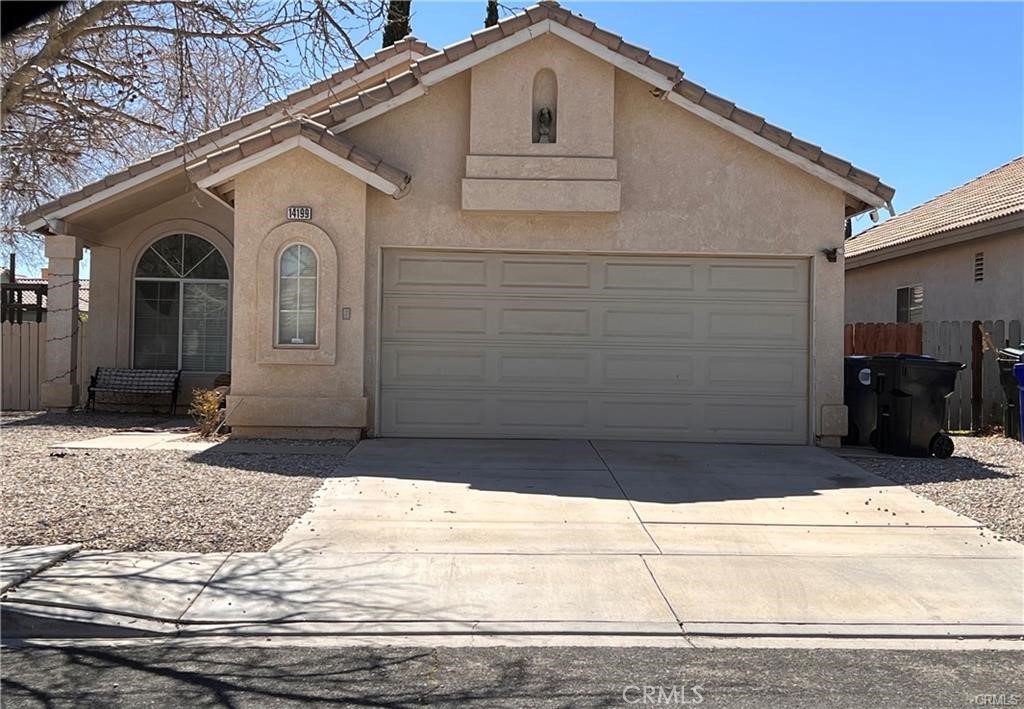 AANOTHER WONDERFUL HOME VERY CENTRALLY LOCATED FEATURES: THE FEELING OF HOME SWEET HOME,WITH 3 BEDROOMS AND 2FULL BATHROOMS. PROPERTY HAS CENTRAL AIR AND FULLY LAMINATED FLOORING AND NEW TILE IN KITCHEN AND RESTOOMS . THE KITCHEN HAS BRAND NEW CABINETS AND SINK AND FLOORING ALL REMODELED HAS FRENCH DOORS ACCESS FROM KITCHEN TO SIDE YARD AND HAS A GREAT BACK YARD WITH GREEN TURF TO CONSERVE WATER AND HAS A WONDERFUL PLAYGROUND WITH A SWING SET FOR FUN DAYS. MASTER BEDROOM HAS A SLIDING DOOR LEADING TO BACK YARD AND ALSO HAS ADJOINING DOOR TO HALL BEDROOM FOR CARE OR NURSERY. IT HAS A 2 CAR GARAGE AND LAUNDRY HOOK UPS IN GARAGE CORNER LOT ALL FULLY ROCK LANDSCAPE TO CONSERVE WATER.. SCHOOLS NEAR BY WALKING DISTANCE TO A RECREATIONAL PARK. A MUST SEE.