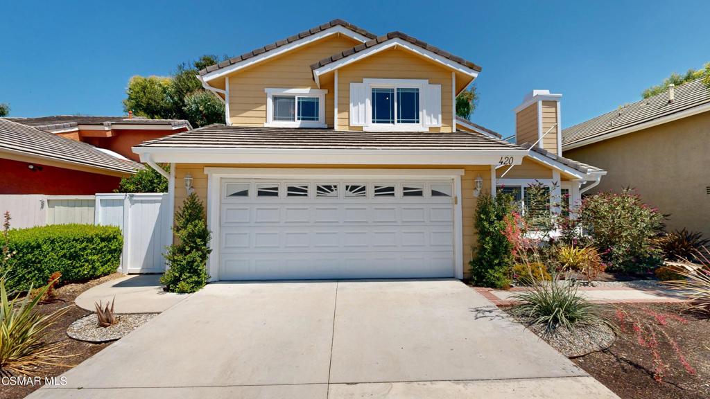 An exceptional rental opportunity awaits in the highly desirable community of Oak Park. Perfectly situated at the end of a quiet cul-de-sac, this spacious 4-bedroom, 2.5-bathroom property has been freshly updated and is ready for immediate occupancy. Please note, the 4th bedroom is ideally suited as an office and does not have a closet.Step inside to a bright, inviting living room featuring dramatic vaulted ceilings and a cozy fireplace. The home flows beautifully from a formal dining room, with elegant French doors leading to the backyard, into a stunningly remodeled kitchen. Showcasing new quartz countertops, crisp white cabinetry, stainless appliances and recessed lighting, the kitchen overlooks the private backyard and adjoins the family room, creating an ideal space for daily living and entertaining.The entire home boasts new luxury vinyl plank flooring, new baseboards, and fresh paint throughout, with new carpeting on the stairs for added comfort. Practical features include an indoor laundry room, a downstairs powder room, dual-paned windows with plantation shutters, and updated heating and air.Upstairs, the large primary suite serves as a peaceful retreat, complete with a walk-in closet featuring built-in organizers and an updated bathroom with a double vanity. The secondary bedrooms are generously sized, offering ample space for family or guests.Enjoy Southern California living in the private backyard, which features a covered patio, a newly sodded grassy area, and low-maintenance landscaping. The property also includes a 2-car garage.Located with unparalleled proximity to award-winning Oak Park schools, beautiful parks, scenic hiking trails, and a variety of restaurants and shopping options. This is a rare opportunity to lease a pristine, updated home in a prime location. Available now! More photos coming Friday!