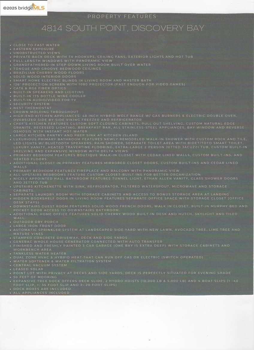 DEEP WATER - Residential