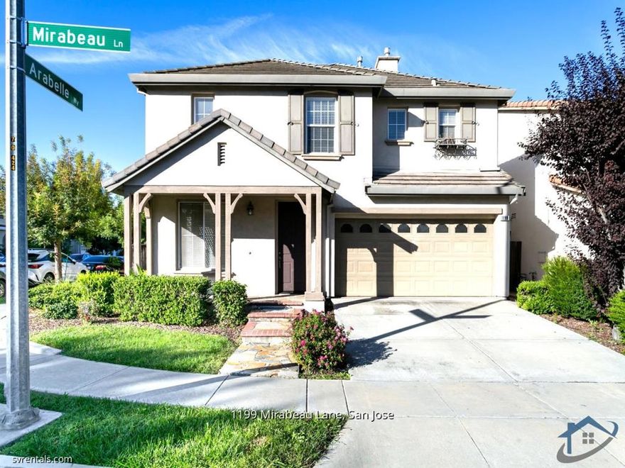 Welcome to this beautifully maintained home situated in a peaceful neighborhood within North San Jose's desirable Berryessa community. Thoughtfully designed and meticulously cared for, this home blends timeless charm with modern convenience, offering both comfort and sophistication!  Natural light fills the interior, highlighting the vaulted ceilings and open-concept layout that create a sense of spaciousness and warmth. The home features brand new carpet throughout, a separate pantry, and a luxurious primary suite, complete with a jacuzzi tub and walk-in closet. Every detail has been considered to provide a comfortable and functional living environment!  Easy access to major tech employers and commuter routes including Highways 680, 880, and 101. The Berryessa BART station is less than three miles away, and nearby amenities include parks, shopping centers, and highly rated schools (Noble Elementary, Piedmont Middle, and Piedmont Hills High).  Additional highlights include central heating and air conditioning, an attached garage with built-in cabinetry and a durable resin-coated floor, and a bright, airy interior that welcomes you home every day!  *Initial lease will be 6 or 18 months, to align with the start of the spring rental season