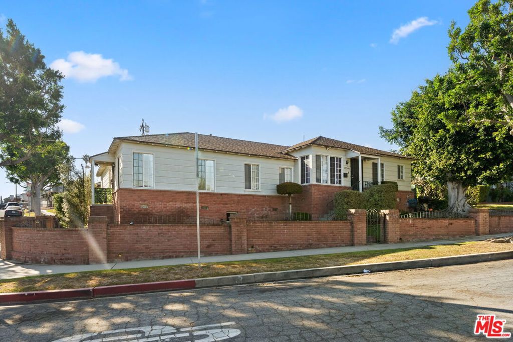 Welcome to 10200 S 1st Avenuea turnkey duplex positioned on a prime elevated corner lot with two fully updated units, each offering separate private entrances on different streets for maximum privacy and flexibility. Located minutes from SoFi Stadium, Intuit Dome, Hollywood Park, and the Kia Forum. The 1st Ave-facing unit features 2 spacious bedrooms, 1 remodeled bathroom, refinished hardwood floors, and a modern kitchen with quartz countertops and shaker cabinetry. The 102nd St-facing unit boasts 3 large bedrooms, 2 fully remodeled bathrooms, and an oversized chef's kitchen with stainless steel appliances and quartz counters.Both units are occupied by reliable long-term tenants with a strong, consistent rent roll. Zoned R2 with a detached 2-car garagepotential for ADU conversion or future expansion. Whether you're an investor seeking immediate income or a house-hacker looking to offset your mortgage, this updated duplex offers long-term upside in one of Inglewood's most rapidly growing neighborhoods.
