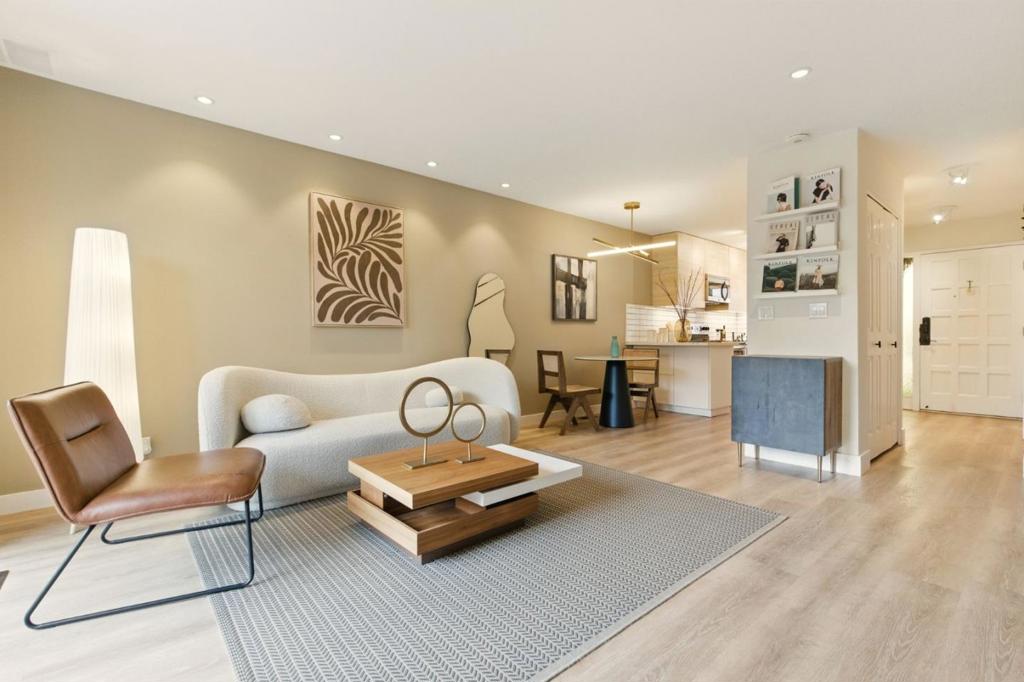 Welcome to this beautifully upgraded two-story townhouse, ideally located in the desirable westside of Redwood City. This 2-bedroom, 1.5-bath home offers a perfect blend of comfort and modern style. Enjoy the gourmet kitchen equipped with stainless steel appliances, custom cabinetry, and elegant countertops. Step outside to a private, landscaped backyardperfect for outdoor dining or quiet evenings under the stars. Additional conveniences include in-unit laundry with a washer and dryer, two assigned parking spaces, and extra storage. Enjoy an unbeatable location close to shopping, dining, and vibrant downtown Redwood City, with easy access to Hwy 101, 280, and CalTrain. This is truly a special property you wont want to miss!