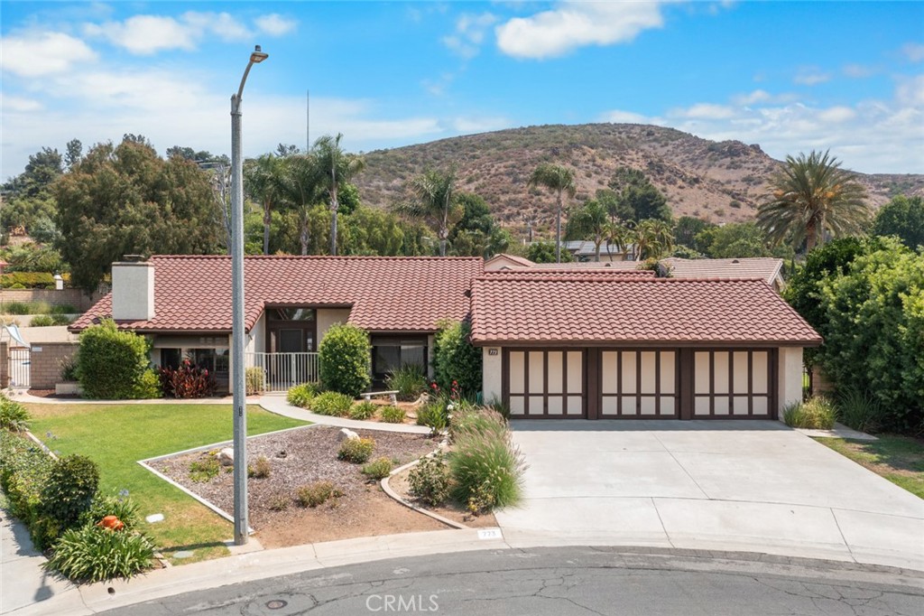 Welcome to this single level home located on a quiet and serene cul-de-sac in a desirable Orange neighborhood. Interior space consists of 4 bedrooms, 2.5 bathrooms, a family room, 2 fireplaces and a 3 car garage. The nicely landscaped backyard is a paradise for privacy and entertaining. Outdoor space includes a pool, back patio deck, grass area as well as concrete. This charming home is a perfect blend of peaceful living and convenient access to local amenities and highways. Don't miss the incredible opportunity!