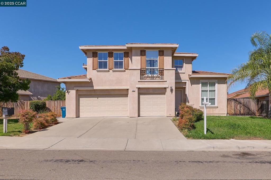 WOW!!!! Best Deal in Antioch! OVER 3200 SQ FT of living space! EXTRA CLEAN & LOVINGLY CARED FOR! This spacious home features a thoughtful floor plan with formal living and dining rooms that create an elegant, welcoming atmosphere. A grand curved staircase makes a stunning first impression. The kitchen offers high-end gas appliances, granite countertops, stylish tile floors, and a large island—perfect for meal prep and casual dining. Just off the kitchen, a cozy family room with a gas fireplace invites you to relax. Convenient DOWNSTAIRS BEDROOM & FULL BATHROOM—ideal for guests or multigenerational living. The spacious primary suite includes two walk-in closets and a retreat room that can be used as a gym, office, or extra bedroom. Upstairs also features generously sized bedrooms, a full bath, large laundry room, and a cool flex space or home office. The backyard is drought-tolerant and ready for your personal touch. Energy-efficient with leased solar! Located in an established, desirable neighborhood close to schools, shopping, and parks. Don't miss this opportunity!