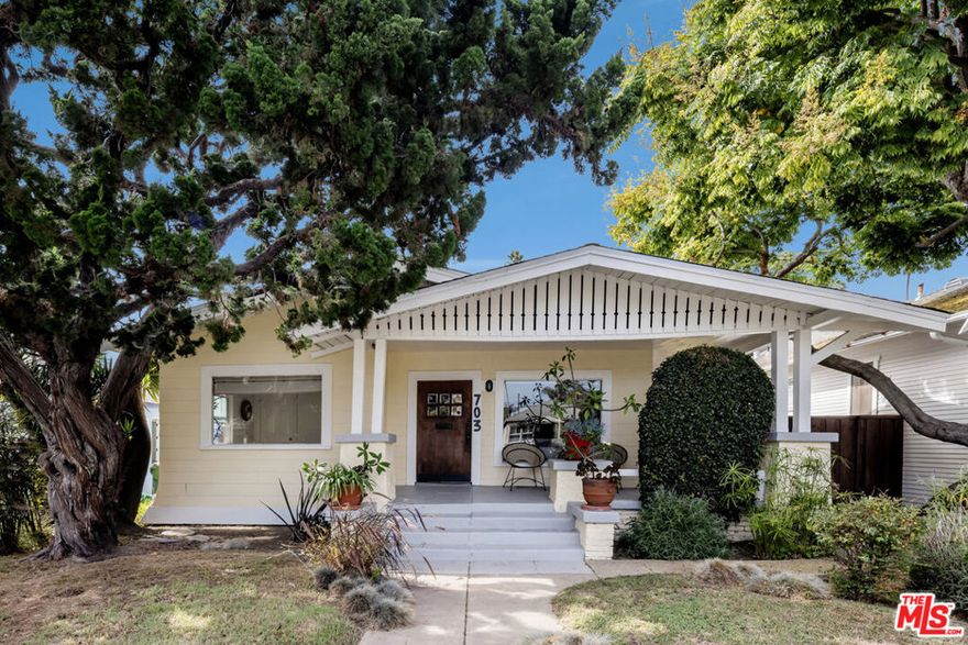 This Craftsman bungalow offers more than just bricks and mortar; it's your chance to discover the secret allure of Venice Beach. Step inside and be welcomed by timeless charm, featuring built-in nooks and a cozy brick fireplace. Unwind in the private backyard oasis, complete with a spa and fire pit, perfect for relaxing after a day at the beach. Modern upgrades, including a new roof, windows, and an electrical panel (with electric vehicle charging), provide peace of mind. // Beyond your doorstep, explore the vibrant shops, cafes, and restaurants along nearby Abbot Kinney Blvd. Sink your toes into the sand and ride the waves just minutes from your front door. Experience Venice's unique charm, from its eclectic canals to its bohemian atmosphere. This isn't just a house; it's an opportunity to embrace the magic of Venice Beach.
