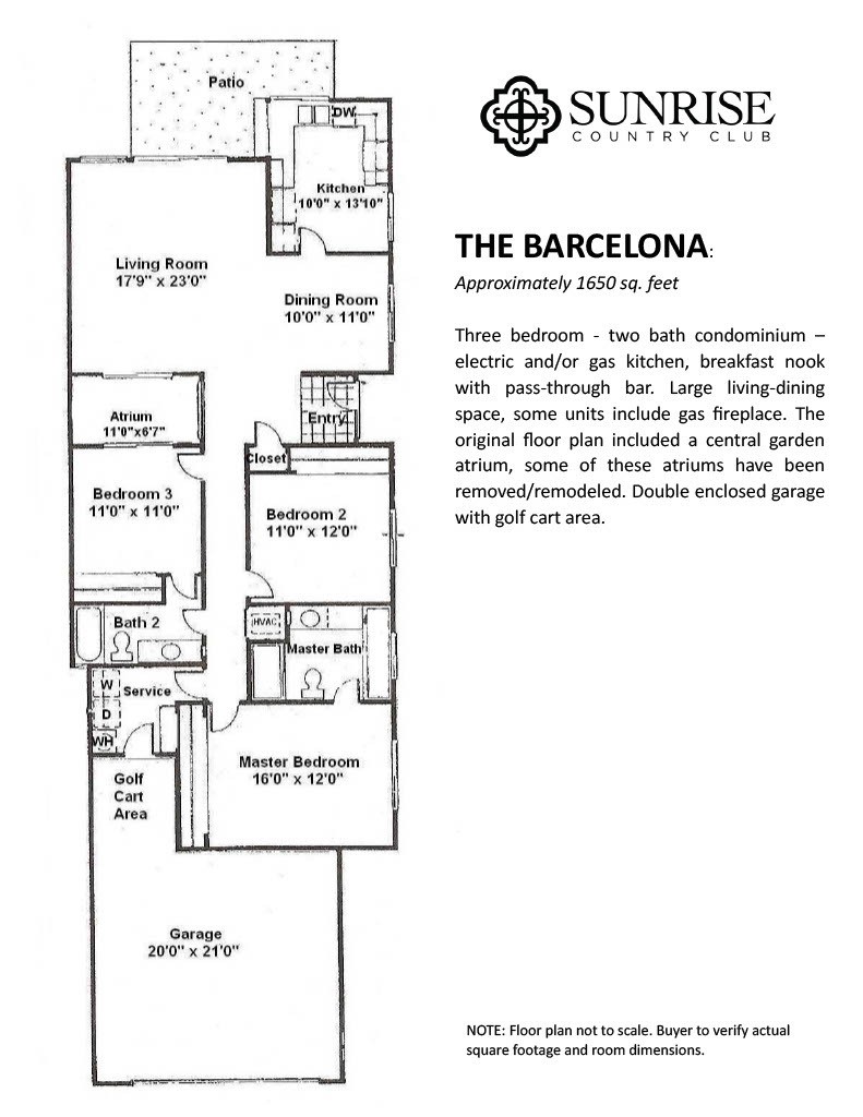 Sunrise C.C. - Residential Lease