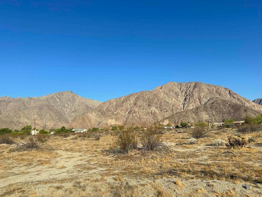 Breathtaking views of Indian Head Mountain and the surrounding desert, all in a private and peaceful setting. Minutes away from downtown Borrego Springs, shops, art galleries, restaurants and the Anza-Borrego Desert State Park. Seller motivated to sell adjacent 2.5 acre lots directly west of this property for a discounted price; APN 141-01-47-00 & 141-010-48-00. Purchase all three and build your dream home, vacation or season rental on an expansive property, surrounded by the Anza-Borrego Desert State Park. Situated in northeast San Diego County, Borrego is celebrated for its spring wildflower bloom, small town charm, and designation as California's first International Dark Sky Community.