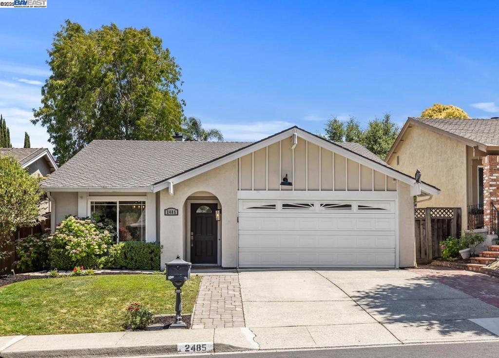 Discover the perfect blend of modern elegance and comfort at 2485 Talavera Drive in San Ramon. This recently updated gem is perfectly poised to captivate you with its elegant features and inviting ambiance. Step inside to a bright and airy single-level home that radiates warmth and style. Bathed in natural light, this north-facing haven promises a serene and uplifting living experience. The layout is designed to maximize space, offering four spacious bedrooms and two bathrooms, ensuring comfort for families of all sizes. The heart of this home is its contemporary kitchen, equipped with sleek stainless-steel finishes that will inspire culinary creativity. Whether you’re hosting a dinner party or enjoying a quiet meal, this space is both functional and beautiful. The seamless flow from room to room creates a harmonious living experience, with plenty of space for both relaxation and entertaining. Step outside to the inviting backyard, a perfect retreat for enjoying sunny California weather or hosting gatherings with friends and family. Located in a prime San Ramon neighborhood, this home is close to top-rated schools, parks and local amenities, making it an excellent choice for families and professionals alike. Don’t miss the opportunity to make this your new home!