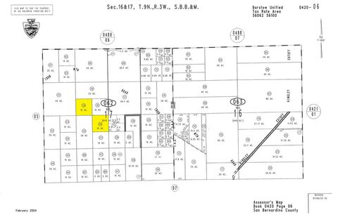 Photo of 0 Near Iron Mountain Road, Hinkley, CA 92311 (MLS # SW26061597)