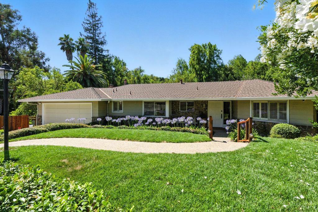 First time on the market! Welcome to 2040 Longden Circle, a timeless and spacious residence tucked into one of Los Altos most desirable cul-de-sacs.Set on a beautifully landscaped ~17,000+ sq ft lot, this well-maintained home offers ~2,198 sq ft of living space with 4 bedrooms and 2.5 bathrooms ideal for families or multi-generational living. Refreshed with new flooring and paint, this natural light fills the home, highlighting its elegant character and versatile layout.The formal living room, stylish dining area, and inviting family room all offer peaceful views of the lush, private backyard perfect for entertaining or everyday relaxation.The bright kitchen includes a breakfast nook & adjacent laundry room w/ ample storage.The east wing has 4 spacious bedrooms and a full bath, while the primary bedroom is perfect for guests or home offices.The large lot allows for growth of the main home and an ADU. Enjoy the serene backyard retreat with mature landscaping, ideal for outdoor dining or peaceful moments in nature.Located minutes from Downtown Los Altos, around the corner from Rancho San Antonio Preserve, & top-rated schools including Montclaire Elementary, Cupertino Middle, & Homestead High.This is a rare opportunity to own a cherished Los Altos gem in an unbeatable location.