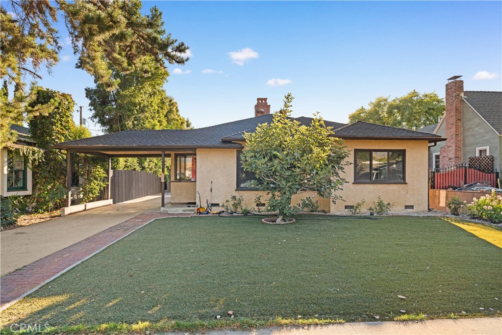Elegant Burbank Residence | Pool · Sunrooms · Prime Location
Experience the perfect blend of comfort and elegance in this beautifully upgraded home. Set on a 6,835 sq. ft. lot, the property is located in one of Burbank’s most sought-after neighborhoods, nestled on a quiet street between Burbank Blvd. and Magnolia Blvd.
The thoughtfully designed interior includes 3 bedrooms and 1 bathroom. One bedroom has an added bathroom (unpermitted), providing flexible options for modern living. The main bathroom, located just outside the primary suite, features dual vanities, combining practicality with style. The kitchen offers a dual-counter layout with granite countertops and custom hardwood cabinetry—perfect for everyday cooking or entertaining with ease.
Two spacious sunrooms expand the living area, ideal for use as a gym, art studio, or additional storage. A welcoming fireplace in the living room creates a warm centerpiece for gatherings and daily living.
The backyard captures the essence of California living, complete with a resurfaced pool and Jacuzzi spa (2015)—an exceptional space for entertaining or relaxing.
Additional highlights include:
• Two-car side-by-side garage with extended driveway
• Roof tiles replaced in 2015
• AstroTurf front yard installed in 2020, providing year-round greenery with minimal maintenance
Located in the highly regarded Burbank Unified School District, just steps from John Burroughs High School and Thomas Edison Elementary, with Costco, shopping centers, and lifestyle destinations only minutes away.
A rare opportunity to own a residence that truly combines location, quality, and style.