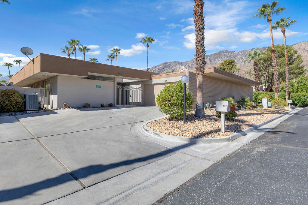 Rare find at Colony Canyon West!beautifully remodeled condo 2 spacious bedrooms, 3 baths and large separate den. ( could be converted onto a third bedroom. Located in one of the most desirable neighborhoods at South Palm Springs. Breathtaking mountain views, the home has been thoughtfully upgraded from floor to ceiling, including brand-new kitchen cabinets, flooring throughout, modern fixtures, and new showers. The spacious layout offers a comfortable and contemporary living space. Its prime location provides walking distance access to scenic hiking trails, Indian Canyons, and popular biking routes. Plus, you can conveniently drive your own golf cart to Indian Canyons Golf Course, making it an ideal retreat for outdoor enthusiasts and those seeking a vibrant, active lifestyle in a beautiful setting.