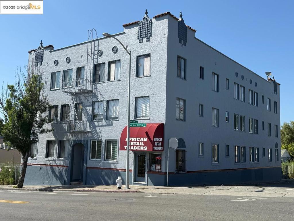 This 18 unit multi-residential building plus 1 commercial storefront was built in 1927 and is located above the 580 Freeway in the bristling Dimond District neighborhood known for its wonderful restaurants, stores, local banks and access to public transportation. Well known Farmer Joe’s Marketplace on Fruitvale Avenue offers fresh produce and has a quality meat market. Nearby are Safeway Market, CVS, and several highly rated cafes. Local residents conveniently have nearly everything within living distance. There’s also carpooling at Fruitvale and Montana Street. Local Dimond Park on Fruitvale offers tennis courts, a pool, and a playground area for children. The property has been under long-term current ownership and has been maintained under professional property management for many years. Over the last 9 years several improvements have been completed. These improvements include exterior painting, seismic retrofitting, newer roof, newer water heater tank, and newer fire alarm system. Many of the apartments have been renovated including updated kitchens and baths. The heat to the building is provided through energy efficient boiler located in the basement. There are separate electric meters which are tenant expenses. There is one master water meter which is an owner expense.