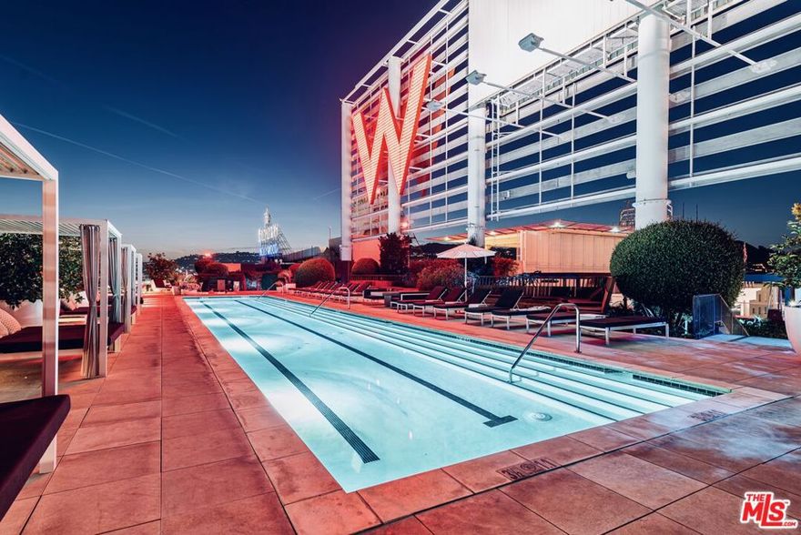 Living at The W Residences means access to unparalleled luxury services and amenities, including 24-hour valet, security and concierge services, a rooftop pool and cabanas with breathtaking 360 degree views, a state-of-the-art fitness center, outdoor grilling areas, a dog park, a screening room, and the The W's renowned "Whatever, Whenever" service. Nestled in the heart of Hollywood with easy access to Trader Joe's, this preferred floor-plan located in a quiet part of the building consists of 2 separated dual primary bedroom suites with balconies, a gourmet kitchen and two parking spaces included with self-park or valet options. Surrounded with world-class dining, shopping, and entertainment, including the Hollywood Walk of Fame, the TCL Chinese Theatre, and the Dolby Theatre, home of the Academy Awards, this is the place to live.