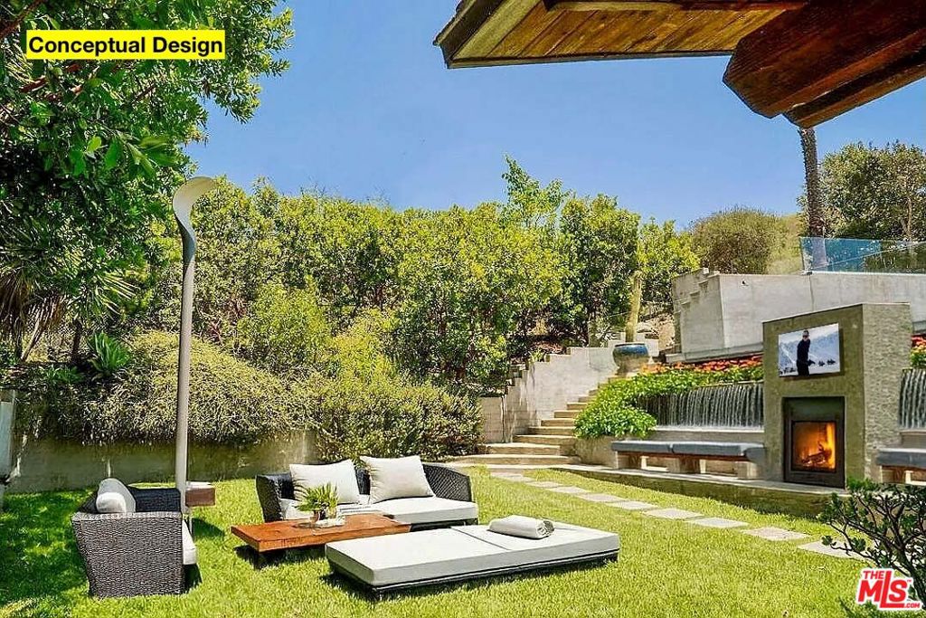 Seller Relocating! Set on an elevated private road above Calle Yucca, the home enjoys panoramic Santa Monica Mountain views and a rare sense of privacy with no through-traffic. The quiet cul-de-sac includes only six homes, with exclusive guest parking for four or more cars directly across from the property, a rare convenience in the area. Located in one of the most desirable pockets of Lynn Ranch, this 3BD/2.5BA, two-story residence spans approx. 4,626 sq ft on a 20,908 sq ft lot and features soaring beamed ceilings, a beautiful courtyard with a water fountain, and outdoor access from nearly every room. The oversized backyard includes a sparkling pool, generous entertaining areas, and space to create your ideal outdoor retreat, from a lush garden to a potential guest house. The pool is currently empty, the second image is a virtual rendering with water. The primary suite showcases breathtaking mountain views, while the family room centers around a charming fireplace and flows seamlessly into the main living areas. The kitchen is equipped with stainless steel appliances and is designed for both everyday comfort and entertaining. A rare offering in a peaceful, sought-after enclave ready to be personalized or enjoyed as is.