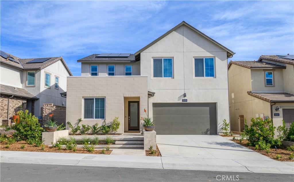 Gorgeously Upgraded Single Family Home at The Farm, a new gated community located in San Juan Capistrano. Low Electric bills with the solar system. It offers rich upgrades (over $120K) and features 4 bedrooms, 4 full bathrooms, plus a loft, approximately 2682 Sq. Ft, There is a downstairs bedroom ideal for in-laws and guests. Gourmet kitchen with beautiful quartz countertops, stylish backsplash, high-end stainless steel appliance package of WALF, and plenty of cabinetry. The expansive oversized center island opens to the great room with a big sliding door overlooking the beautiful California Room and backyard! 3 bedrooms on the second floor including the master suite, 2 guest bedrooms with shared full bathroom, and a loft perfect for home office or entertainment. Spacious master has gorgeous mountain views! Huge en-suite master bathroom with a walk-in closet, dual vanity, and large walk-in shower for relaxation. The home also includes recessed lighting, custom window drops, plantation shutters, and tank less water heater! Resort-style amenities at The Farm include a swimming pool and spa, tot lot, BBQ areas, half-acre park and more. MUST SEE! The property is unfurnished!