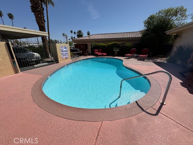 The property is comprised of four units, all single-story cottage style 2 bedroom, 1.5 bath units. The complex has a swimming pool, and each unit comes with 2 carport parking spaces. There are common laundry facilities at the property as well. All units come with new appliances including refrigerator.