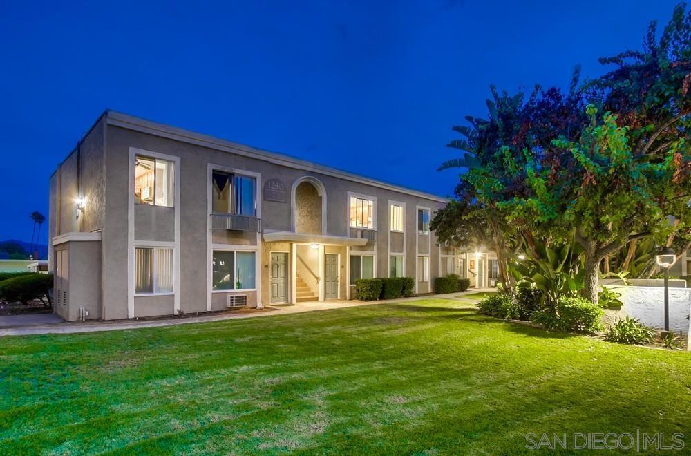 Welcome to this upper unit 2-bedroom, 1.5-bath condo located in the Escondido Creek community. The full kitchen includes the refrigerator along with electric stove and dishwasher. The primary bedroom includes a walk in closet space and additional 1/2 bath. This unit would be a great starter home to move in as is, or to add your own style with upgrades and personalizations. Or, could be great for investors. Residents of the Escondido Creek community enjoy access to well-maintained amenities including a swimming pool, spa, landscaped grounds, and ample guest parking. The location is unbeatable—just minutes from downtown Escondido, with easy access to local dining, shopping, and entertainment. Nature lovers and families will appreciate proximity to Kit Carson Park and the San Diego Zoo Safari Park. Quick freeway access and nearby public transit. Welcome to this upper unit 2-bedroom, 1.5-bath condo located in the Escondido Creek community. The full kitchen includes the refrigerator along with electric stove and dishwasher. The primary bedroom includes a walk in closet space and additional 1/2 bath. This unit would be a great starter home to move in as is, or to add your own style with upgrades and personalizations. Or, could be great for investors. Residents of the Escondido Creek community enjoy access to well-maintained amenities including a swimming pool, spa, landscaped grounds, and ample guest parking. The location is unbeatable—just minutes from downtown Escondido, with easy access to local dining, shopping, and entertainment. Nature lovers and families will appreciate proximity to Kit Carson Park and the San Diego Zoo Safari Park. Quick freeway access and nearby public transit.